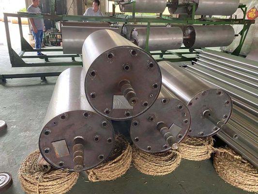1300 型 電動熱ロール 複合鋼ロール 表面コーティング 鏡面処理
