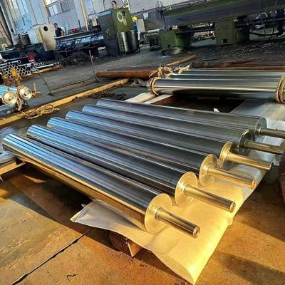 耐腐蝕鋼ロール 縫い目のない操作 重荷包装機械部品
