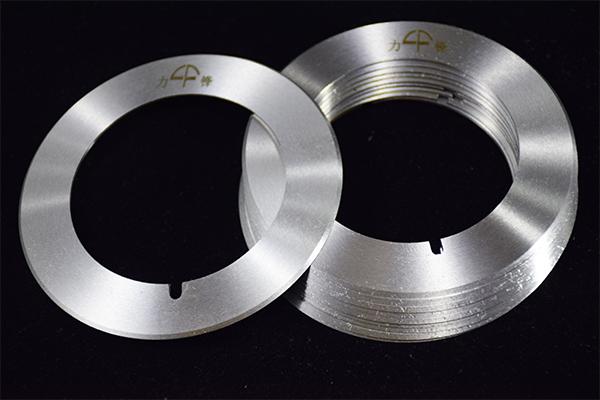 高精度回転切断刃 PVCエッジ刃 回転切断刃 切断機 紙パイプ 接着テープ 切断機刃 17